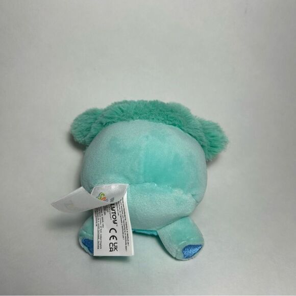 NWT Squishmallows Joelle The Bigfoot Clip On Plush Toy Stuffed Animal Backpack - Picture 3 of 5